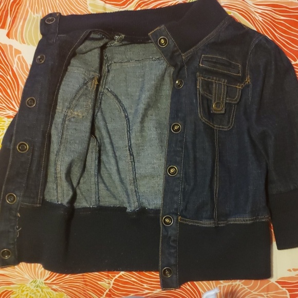🔥2/$15 Womens DENIM JEAN JACKET - Picture 2 of 4